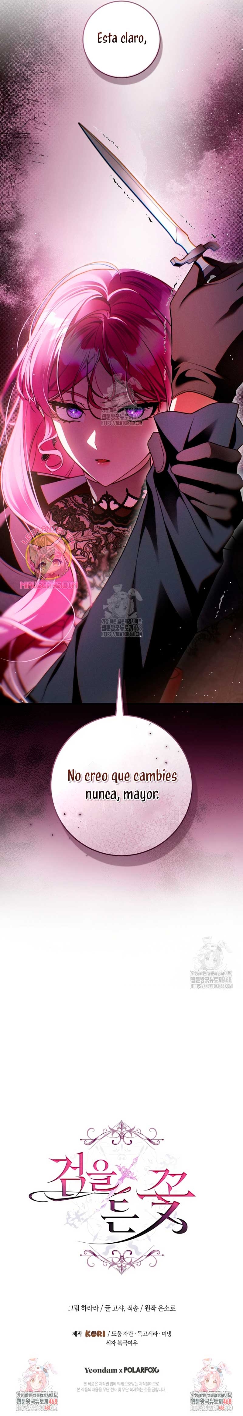La flor que empuñó la espada Capítulo 21 - Page 37