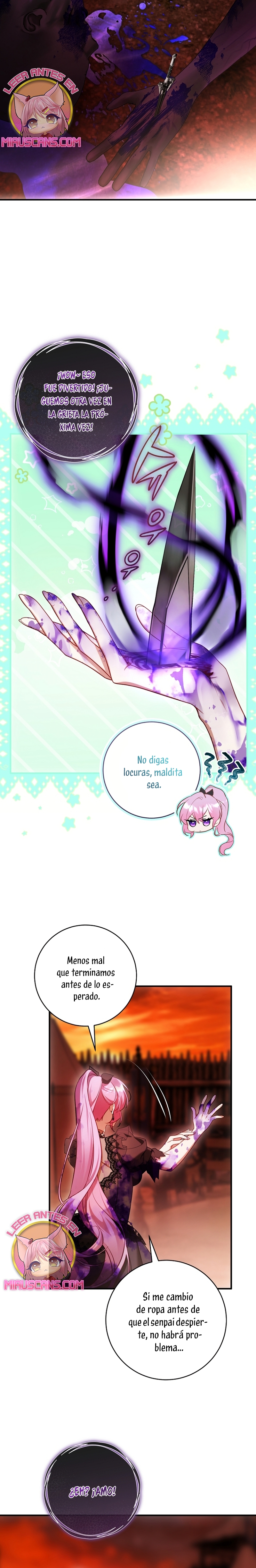 La flor que empuñó la espada Capítulo 25 - Page 28