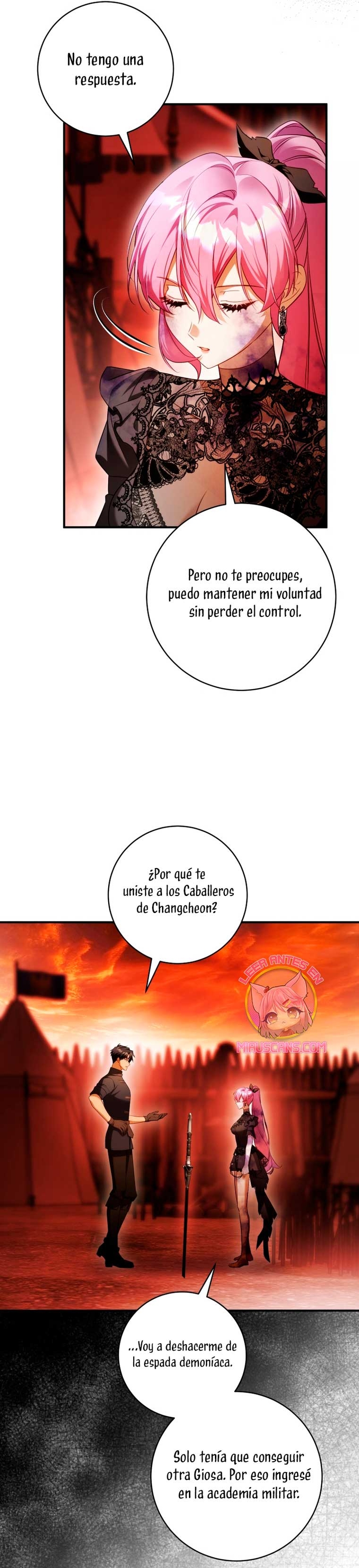 La flor que empuñó la espada Capítulo 26 - Page 11