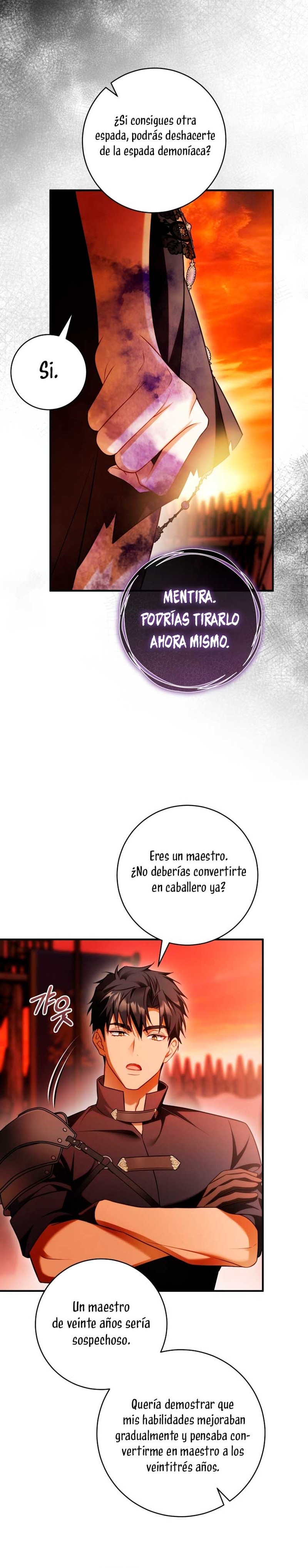 La flor que empuñó la espada Capítulo 26 - Page 12