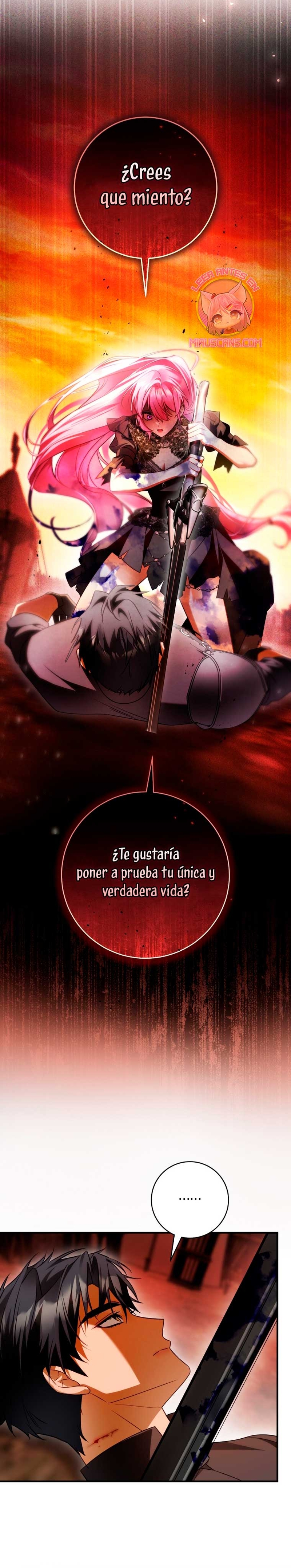 La flor que empuñó la espada Capítulo 26 - Page 18