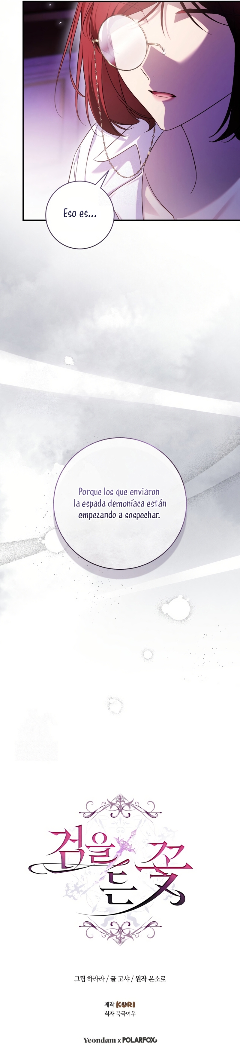 La flor que empuñó la espada Capítulo 32 - Page 34
