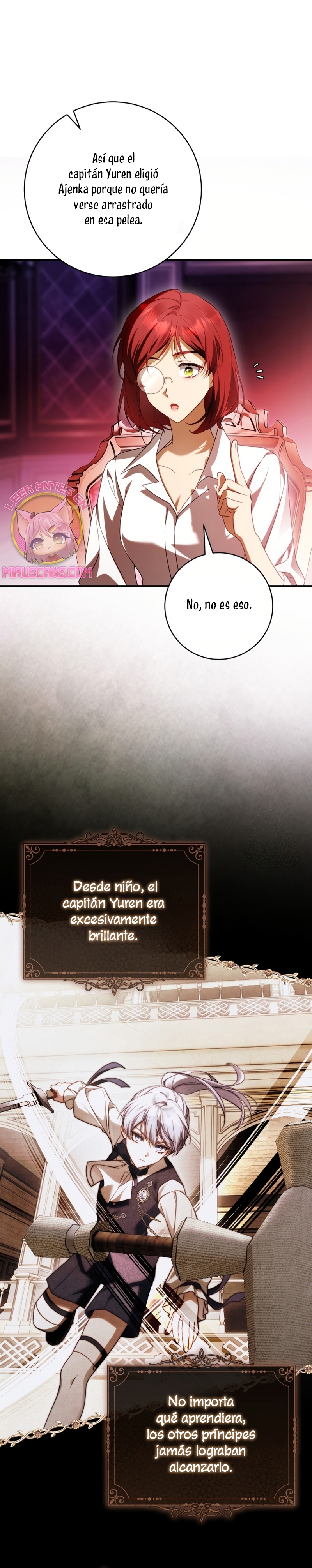 La flor que empuñó la espada Capítulo 32 - Page 9