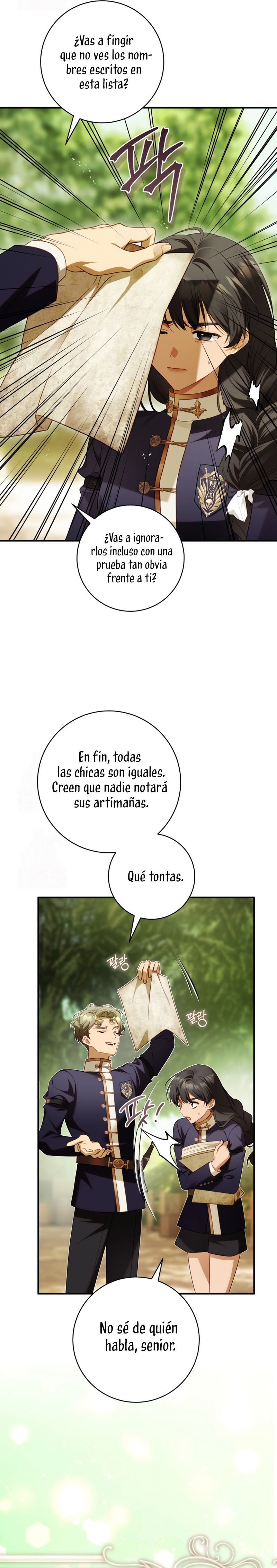 La flor que empuñó la espada Capítulo 35 - Page 15