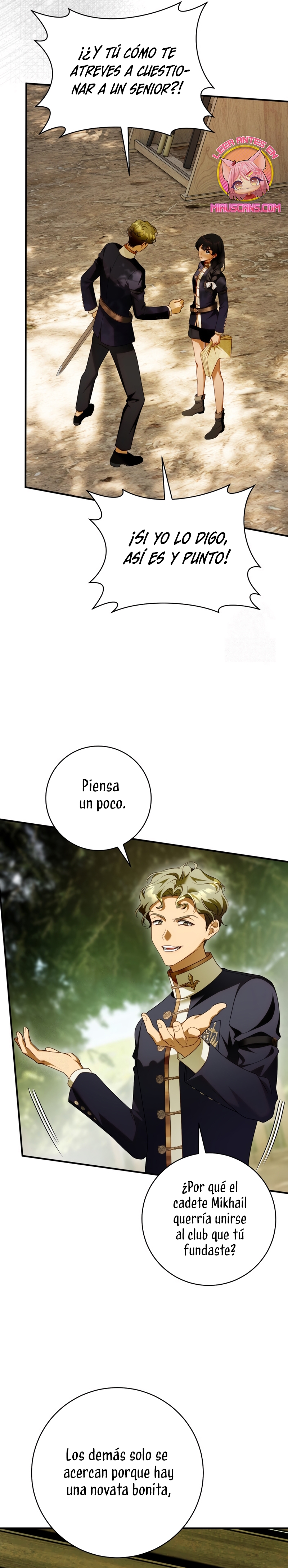 La flor que empuñó la espada Capítulo 35 - Page 20