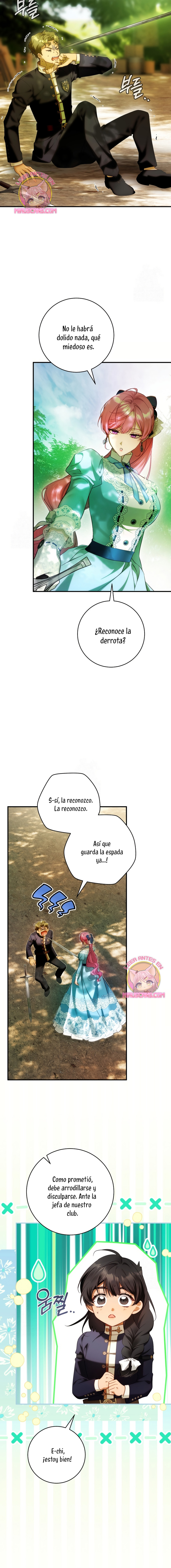 La flor que empuñó la espada Capítulo 36 - Page 17