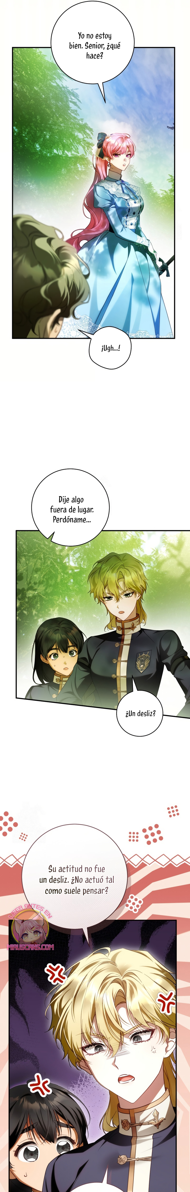 La flor que empuñó la espada Capítulo 36 - Page 18