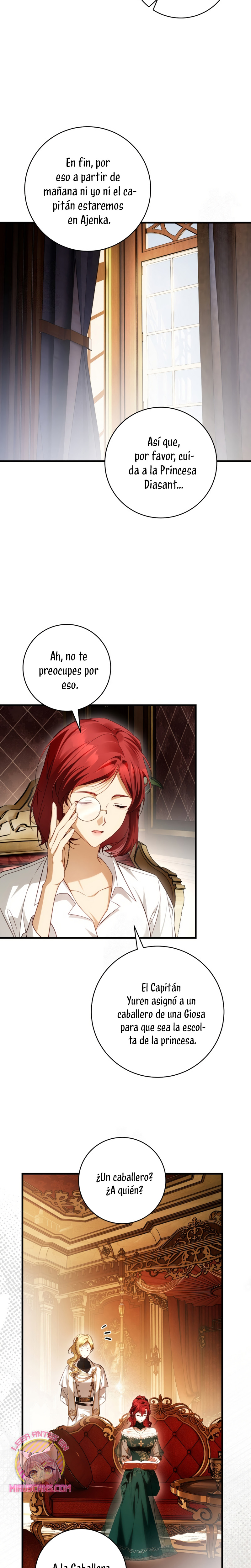 La flor que empuñó la espada Capítulo 38 - Page 21