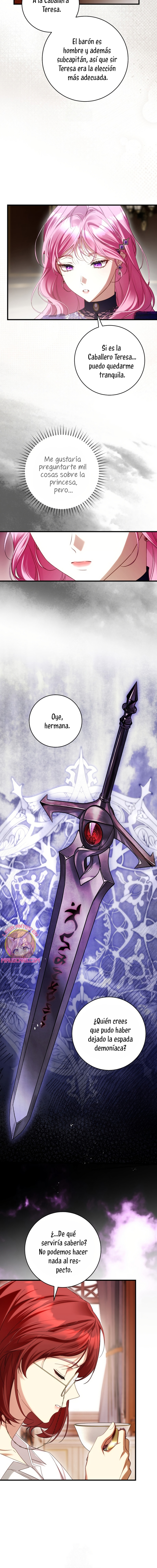 La flor que empuñó la espada Capítulo 38 - Page 22