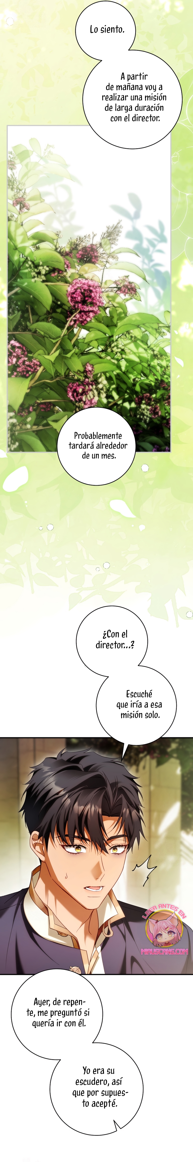 La flor que empuñó la espada Capítulo 39 - Page 9