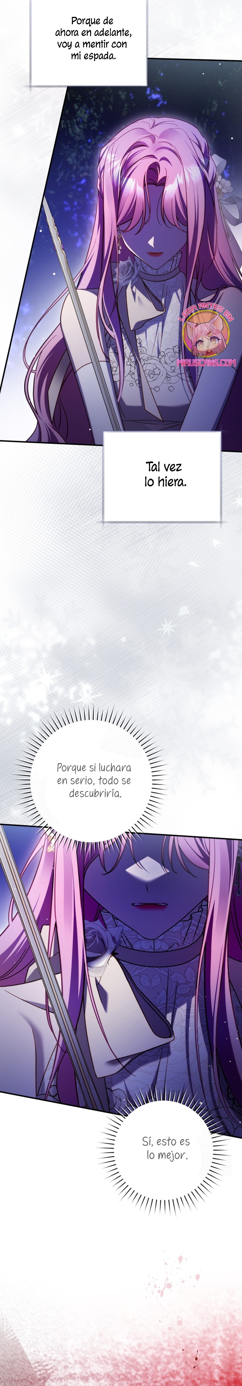 La flor que empuñó la espada Capítulo 43 - Page 30