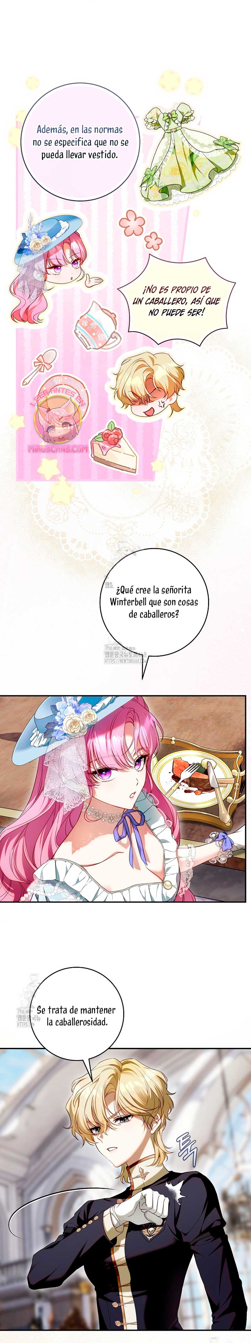 La flor que empuñó la espada Capítulo 6 - Page 17