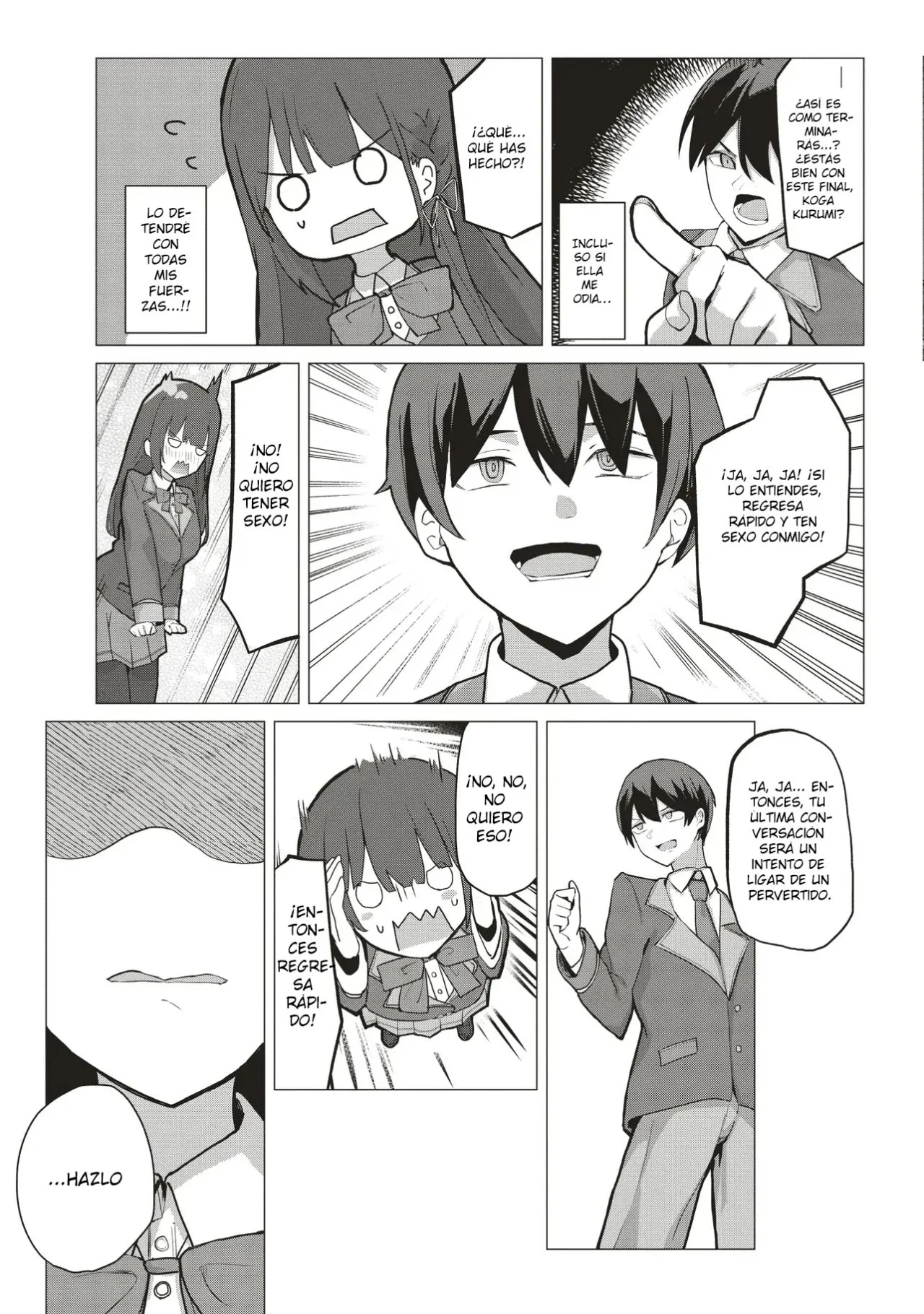 TOBIORIRU CHOKUZEN NO DOUKYUUSEI NI «XXX SHIYOU!» TO TEIAN SHITEMITA Capítulo 1 - Page 10