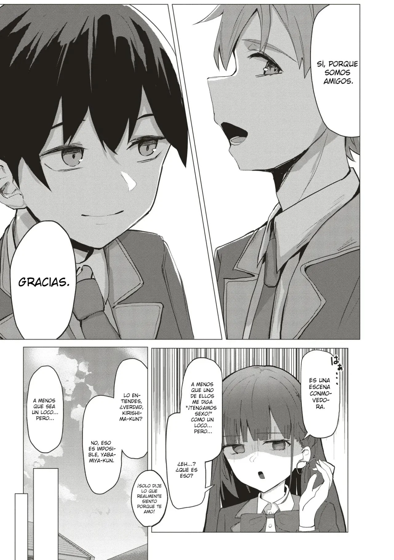 TOBIORIRU CHOKUZEN NO DOUKYUUSEI NI «XXX SHIYOU!» TO TEIAN SHITEMITA Capítulo 1 - Page 20