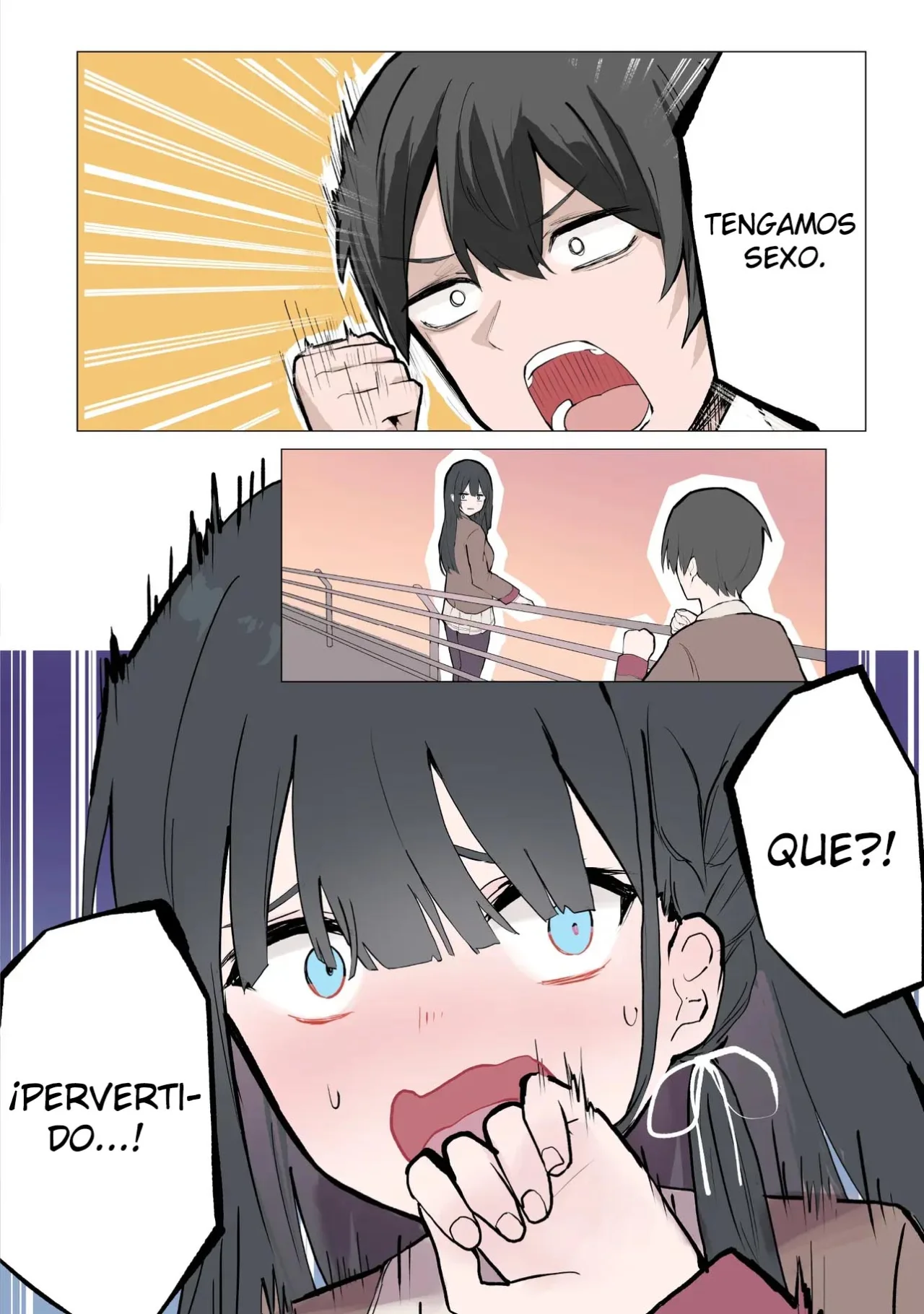 TOBIORIRU CHOKUZEN NO DOUKYUUSEI NI «XXX SHIYOU!» TO TEIAN SHITEMITA Capítulo 1 - Page 6