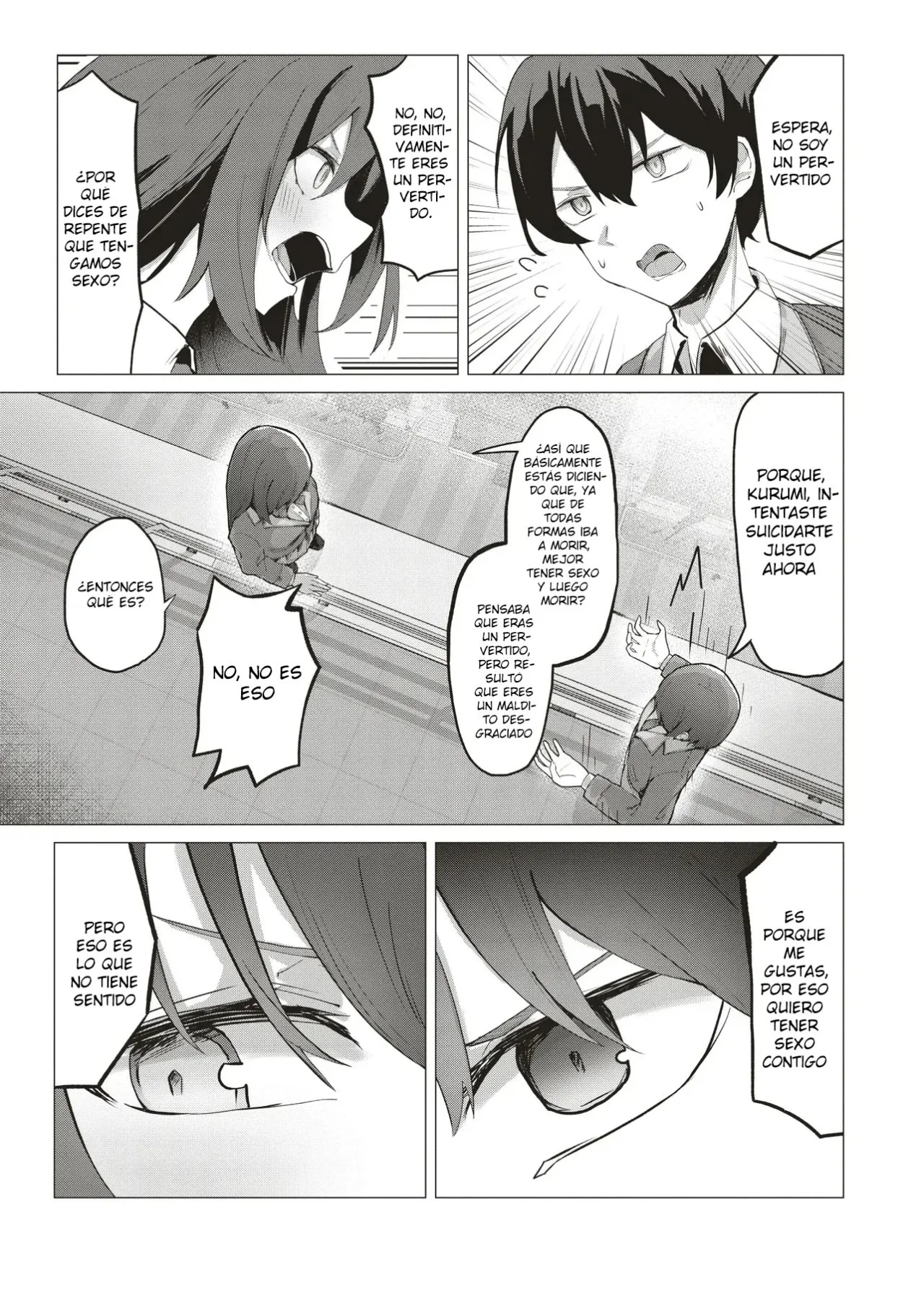 TOBIORIRU CHOKUZEN NO DOUKYUUSEI NI «XXX SHIYOU!» TO TEIAN SHITEMITA Capítulo 1 - Page 8