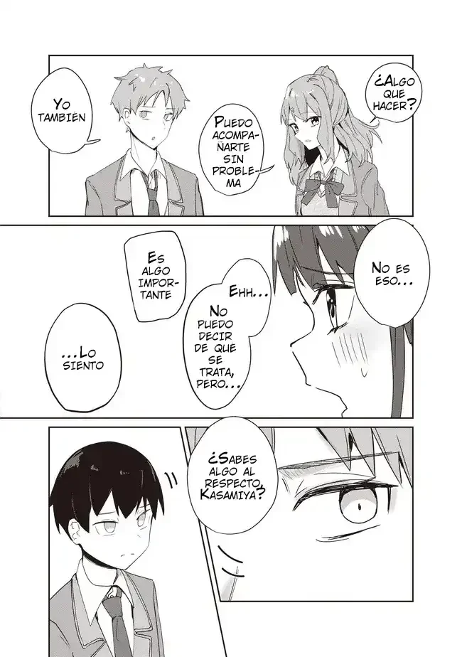 TOBIORIRU CHOKUZEN NO DOUKYUUSEI NI «XXX SHIYOU!» TO TEIAN SHITEMITA Capítulo 10.1 - Page 14