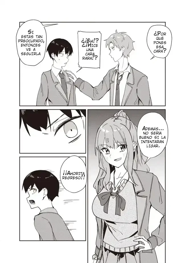 TOBIORIRU CHOKUZEN NO DOUKYUUSEI NI «XXX SHIYOU!» TO TEIAN SHITEMITA Capítulo 10.1 - Page 18