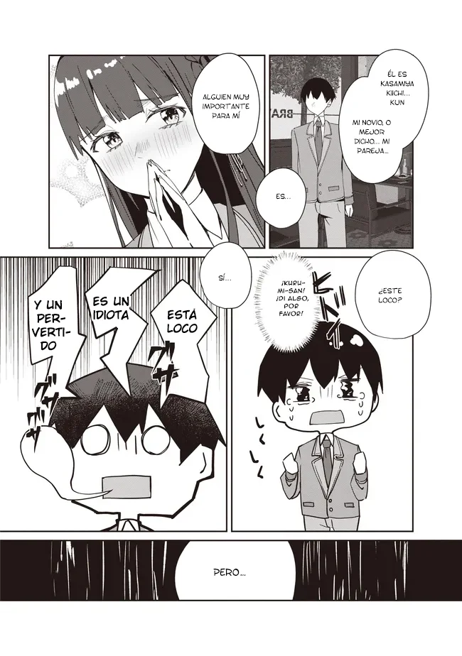 TOBIORIRU CHOKUZEN NO DOUKYUUSEI NI «XXX SHIYOU!» TO TEIAN SHITEMITA Capítulo 11.1 - Page 12
