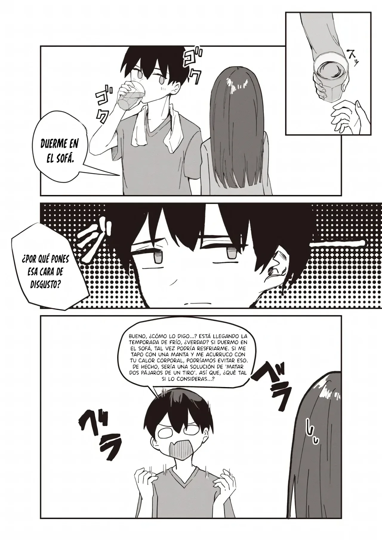 TOBIORIRU CHOKUZEN NO DOUKYUUSEI NI «XXX SHIYOU!» TO TEIAN SHITEMITA Capítulo 3.1 - Page 12