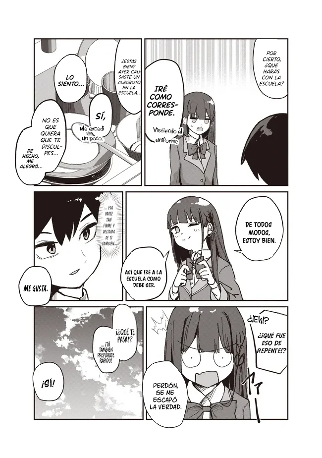 TOBIORIRU CHOKUZEN NO DOUKYUUSEI NI «XXX SHIYOU!» TO TEIAN SHITEMITA Capítulo 3.2 - Page 8