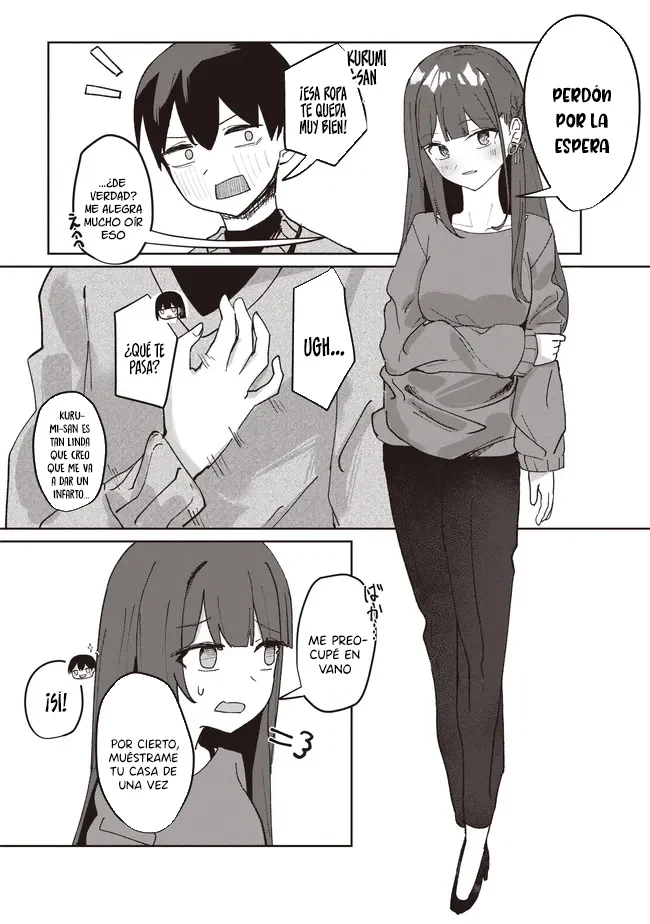 TOBIORIRU CHOKUZEN NO DOUKYUUSEI NI «XXX SHIYOU!» TO TEIAN SHITEMITA Capítulo 4.1 - Page 8