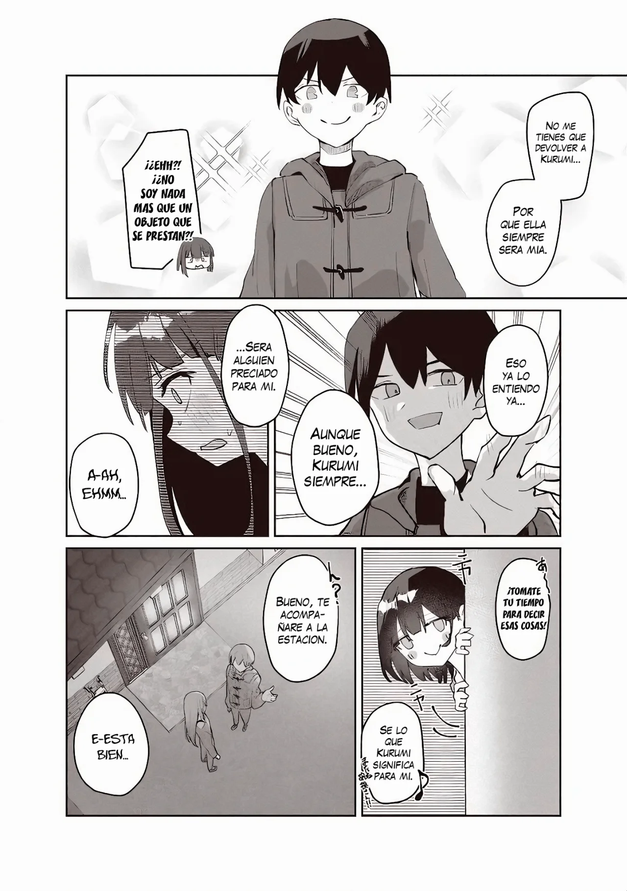 TOBIORIRU CHOKUZEN NO DOUKYUUSEI NI «XXX SHIYOU!» TO TEIAN SHITEMITA Capítulo 4.2 - Page 2