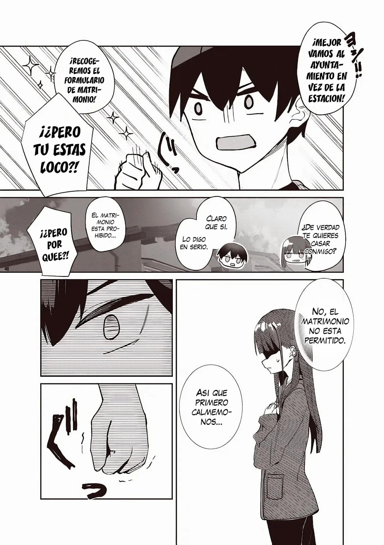 TOBIORIRU CHOKUZEN NO DOUKYUUSEI NI «XXX SHIYOU!» TO TEIAN SHITEMITA Capítulo 4.2 - Page 7