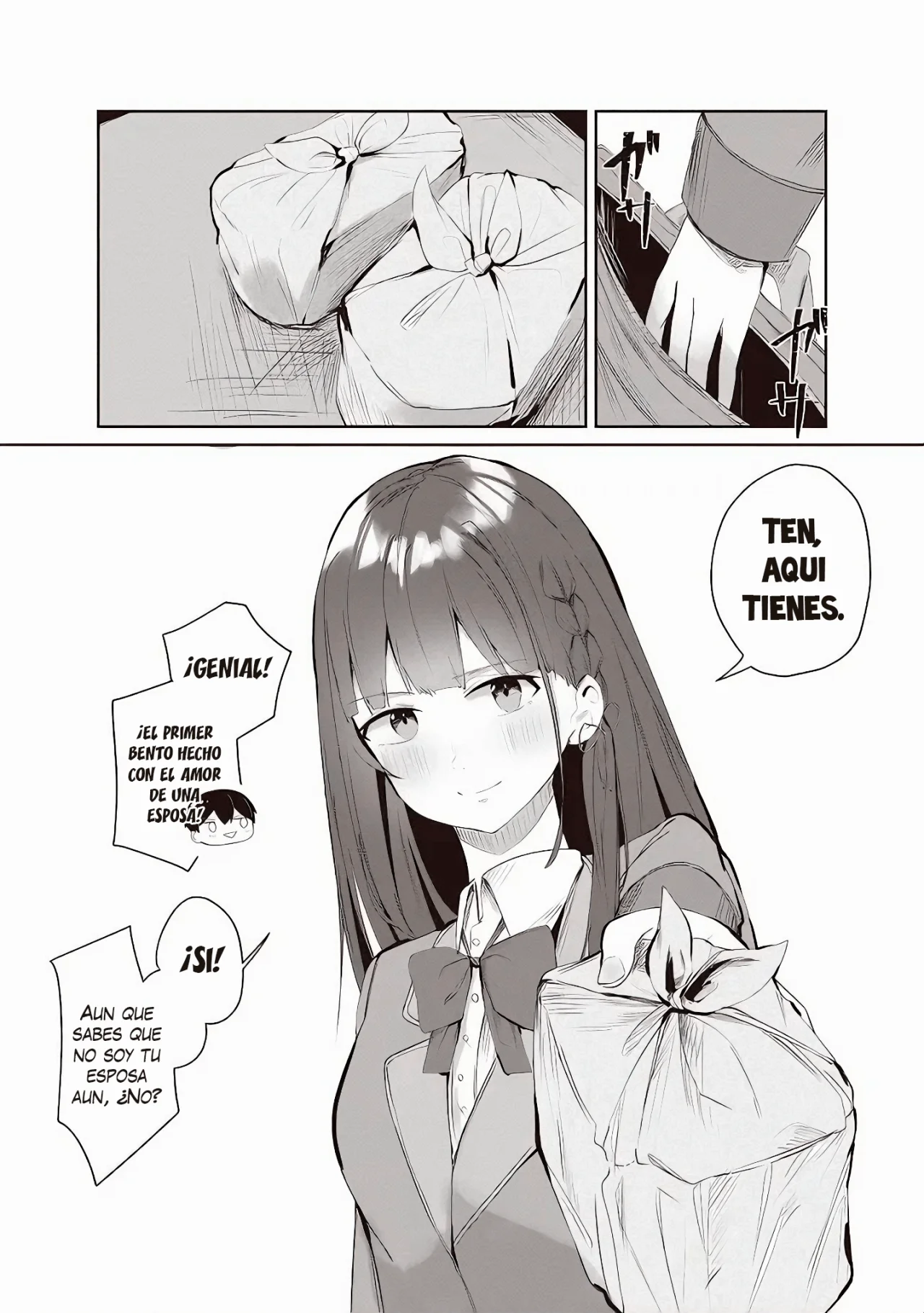 TOBIORIRU CHOKUZEN NO DOUKYUUSEI NI «XXX SHIYOU!» TO TEIAN SHITEMITA Capítulo 5.1 - Page 5