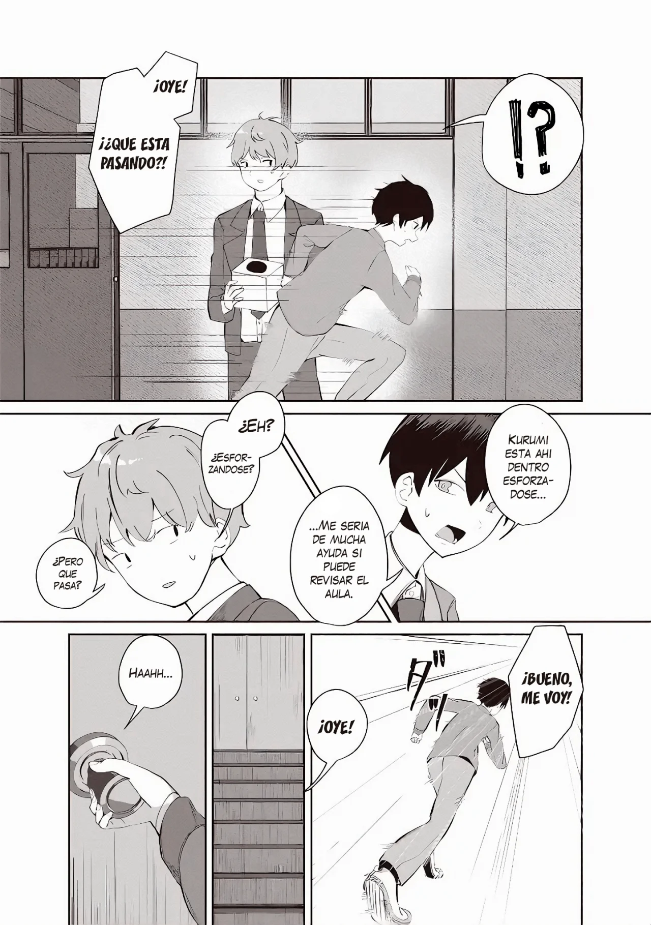 TOBIORIRU CHOKUZEN NO DOUKYUUSEI NI «XXX SHIYOU!» TO TEIAN SHITEMITA Capítulo 6.1 - Page 2