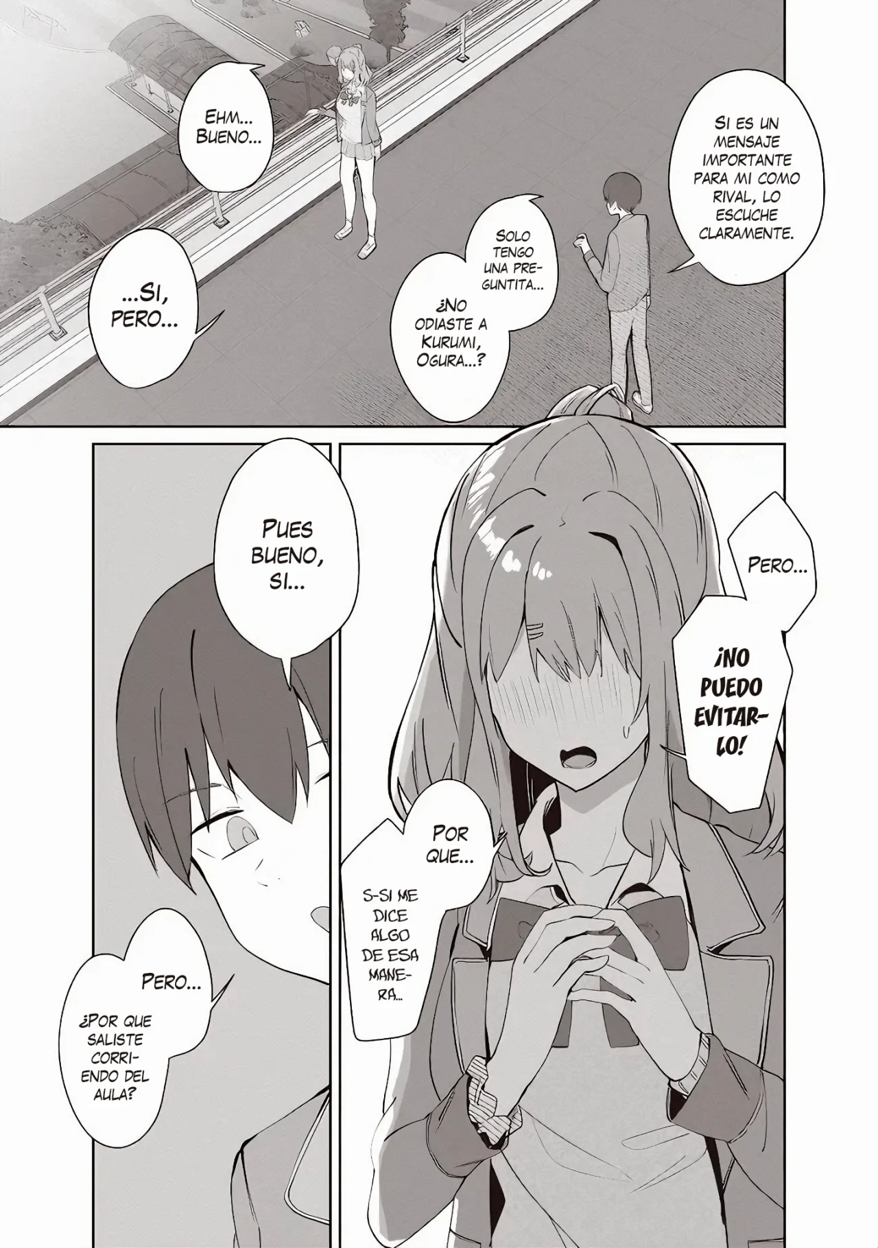 TOBIORIRU CHOKUZEN NO DOUKYUUSEI NI «XXX SHIYOU!» TO TEIAN SHITEMITA Capítulo 6.1 - Page 5