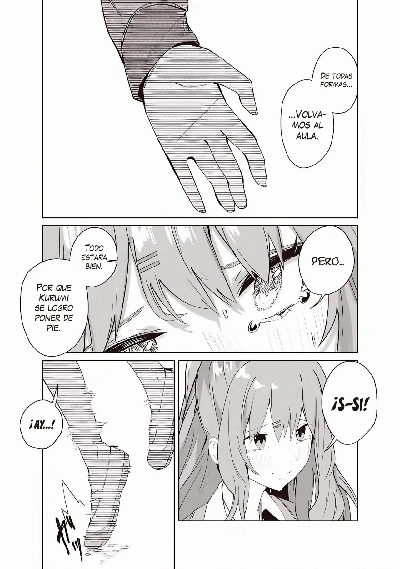 TOBIORIRU CHOKUZEN NO DOUKYUUSEI NI «XXX SHIYOU!» TO TEIAN SHITEMITA Capítulo 6.1 - Page 8