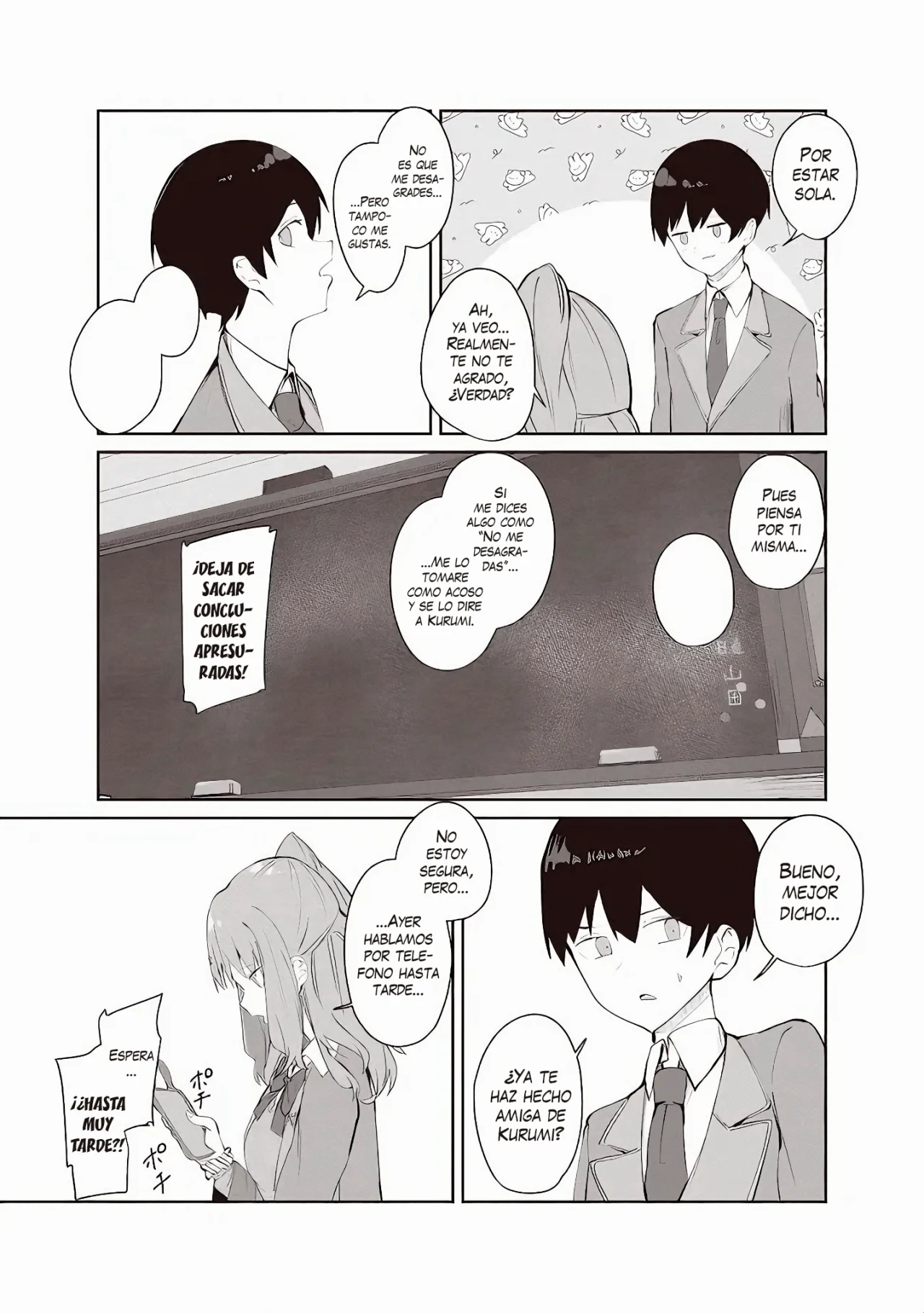 TOBIORIRU CHOKUZEN NO DOUKYUUSEI NI «XXX SHIYOU!» TO TEIAN SHITEMITA Capítulo 6.2 - Page 8