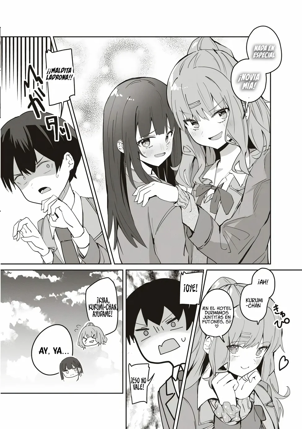 TOBIORIRU CHOKUZEN NO DOUKYUUSEI NI «XXX SHIYOU!» TO TEIAN SHITEMITA Capítulo 7.1 - Page 17