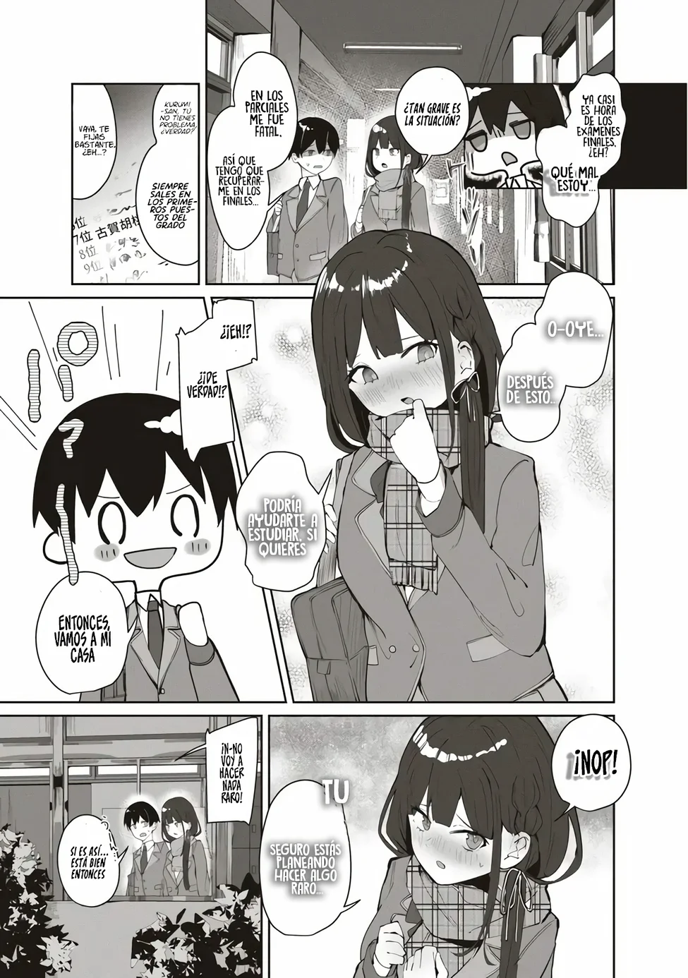 TOBIORIRU CHOKUZEN NO DOUKYUUSEI NI «XXX SHIYOU!» TO TEIAN SHITEMITA Capítulo 7.1 - Page 4