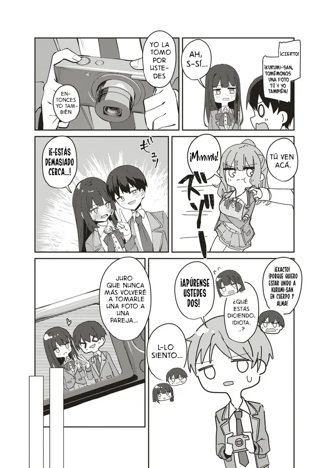 TOBIORIRU CHOKUZEN NO DOUKYUUSEI NI «XXX SHIYOU!» TO TEIAN SHITEMITA Capítulo 8.1 - Page 14