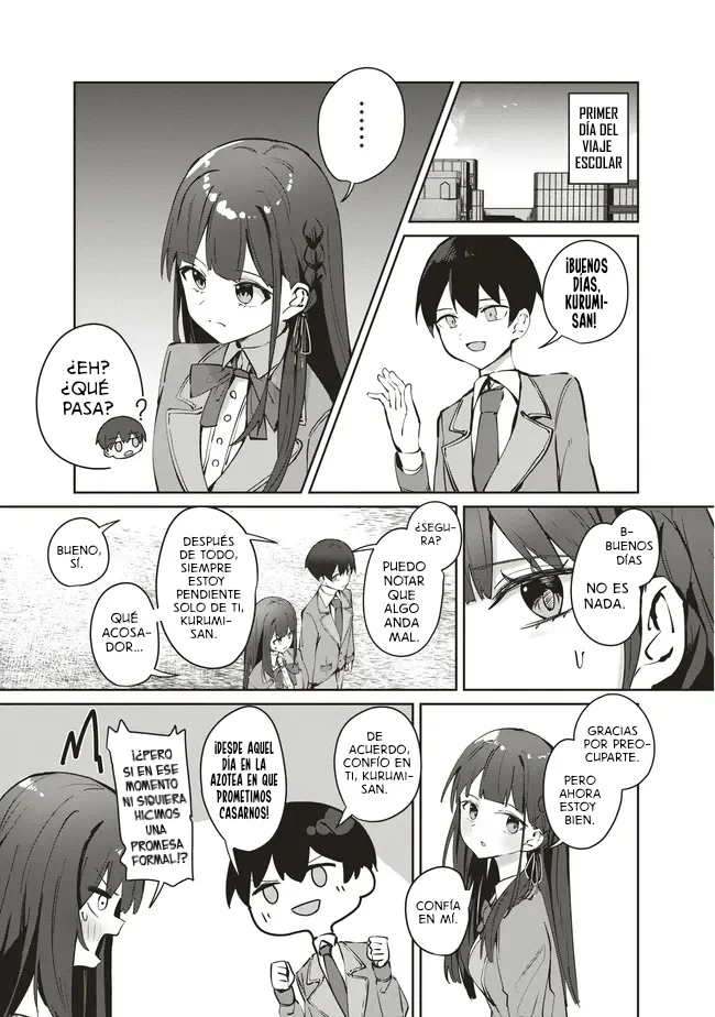 TOBIORIRU CHOKUZEN NO DOUKYUUSEI NI «XXX SHIYOU!» TO TEIAN SHITEMITA Capítulo 8.1 - Page 5