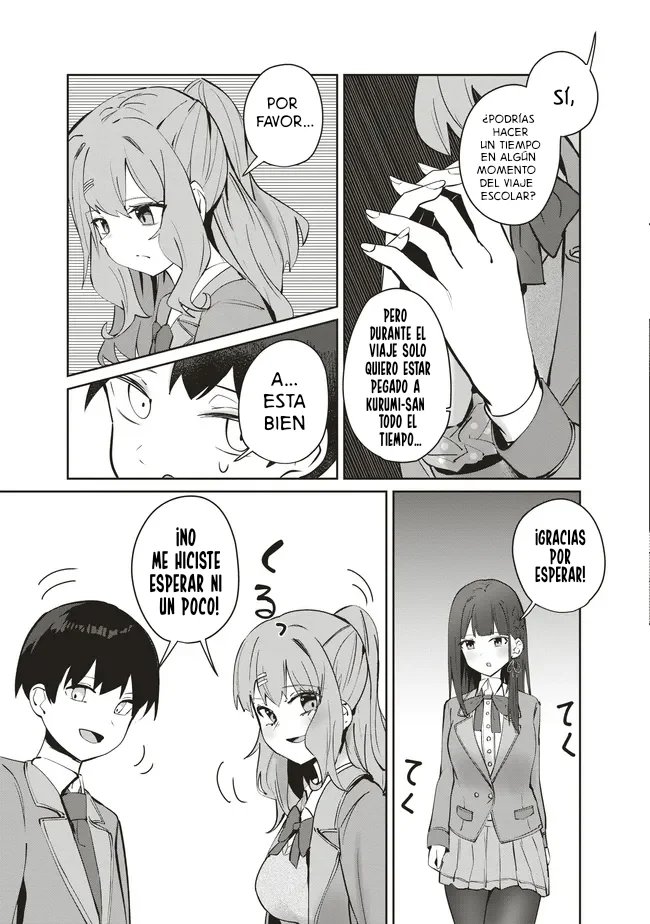 TOBIORIRU CHOKUZEN NO DOUKYUUSEI NI «XXX SHIYOU!» TO TEIAN SHITEMITA Capítulo 8.1 - Page 7