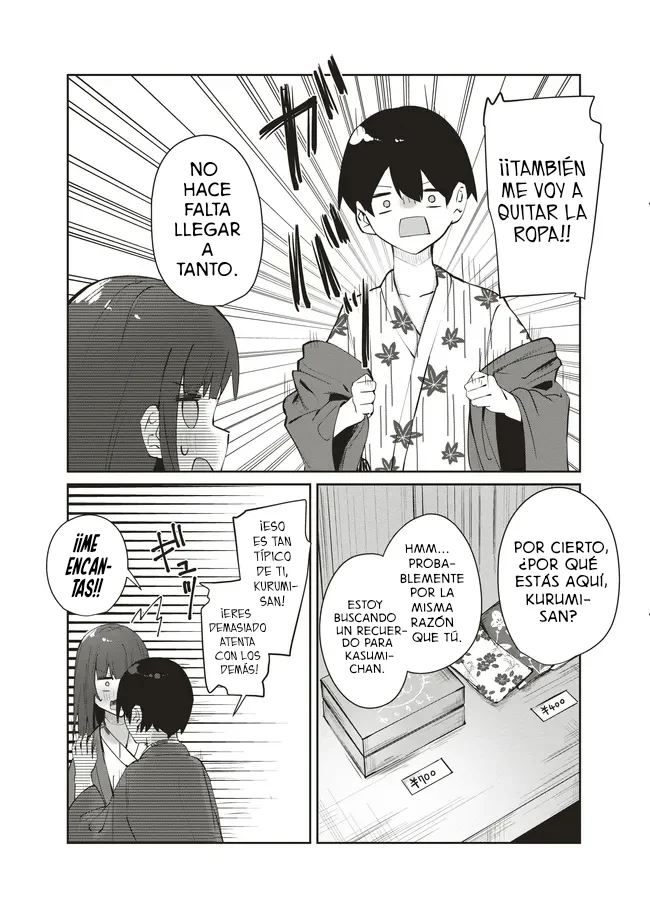 TOBIORIRU CHOKUZEN NO DOUKYUUSEI NI «XXX SHIYOU!» TO TEIAN SHITEMITA Capítulo 8.2 - Page 14