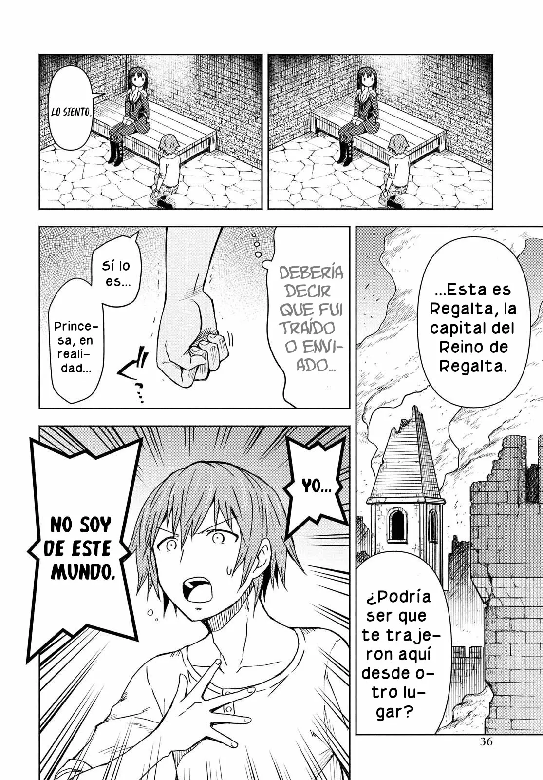 Dungeon Tou de Yadoya wo Yarou! Souzou Mahou wo Moratta Ore no Hosoude Hanjouki Capítulo 1 - Page 33