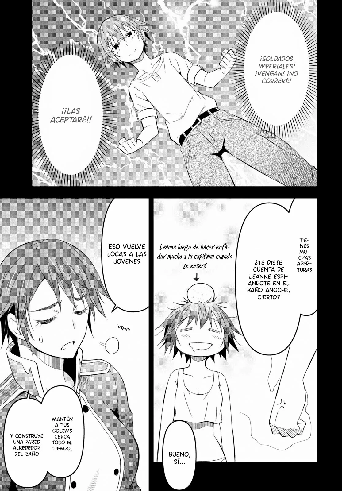 Dungeon Tou de Yadoya wo Yarou! Souzou Mahou wo Moratta Ore no Hosoude Hanjouki Capítulo 14 - Page 24