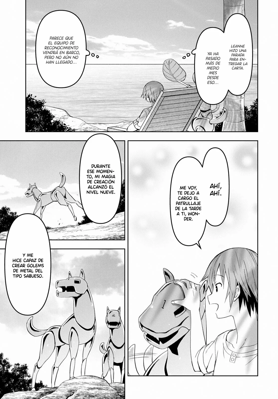 Dungeon Tou de Yadoya wo Yarou! Souzou Mahou wo Moratta Ore no Hosoude Hanjouki Capítulo 15 - Page 4