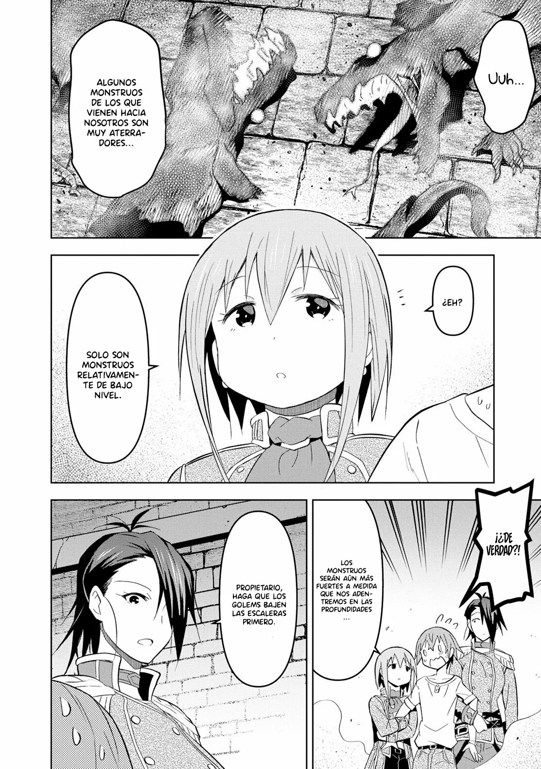 Dungeon Tou de Yadoya wo Yarou! Souzou Mahou wo Moratta Ore no Hosoude Hanjouki Capítulo 19 - Page 28