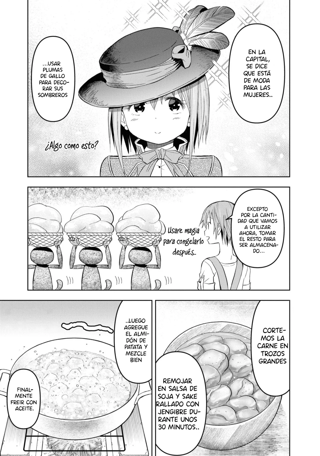 Dungeon Tou de Yadoya wo Yarou! Souzou Mahou wo Moratta Ore no Hosoude Hanjouki Capítulo 22 - Page 6