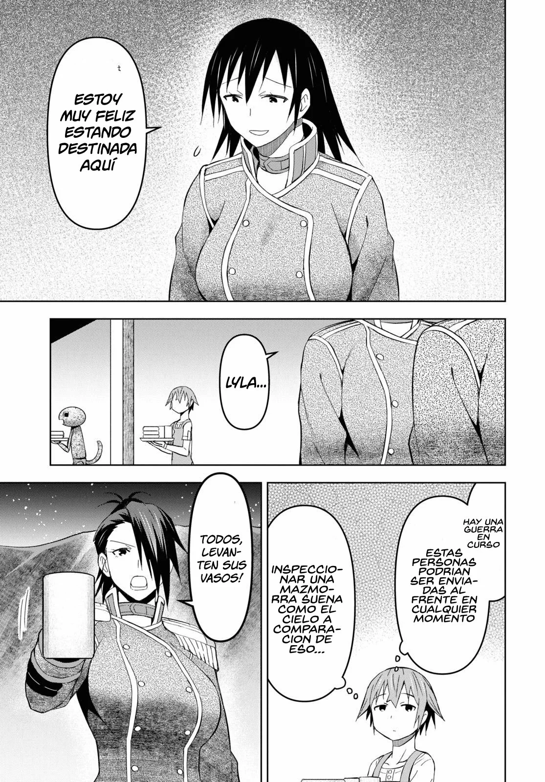 Dungeon Tou de Yadoya wo Yarou! Souzou Mahou wo Moratta Ore no Hosoude Hanjouki Capítulo 26 - Page 22