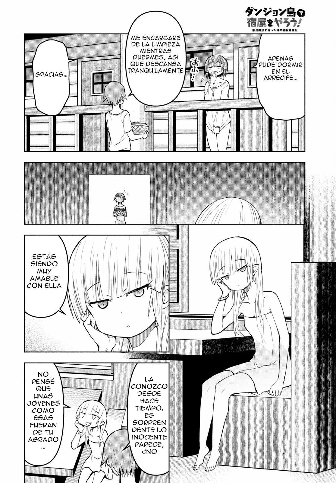 Dungeon Tou de Yadoya wo Yarou! Souzou Mahou wo Moratta Ore no Hosoude Hanjouki Capítulo 35 - Page 26