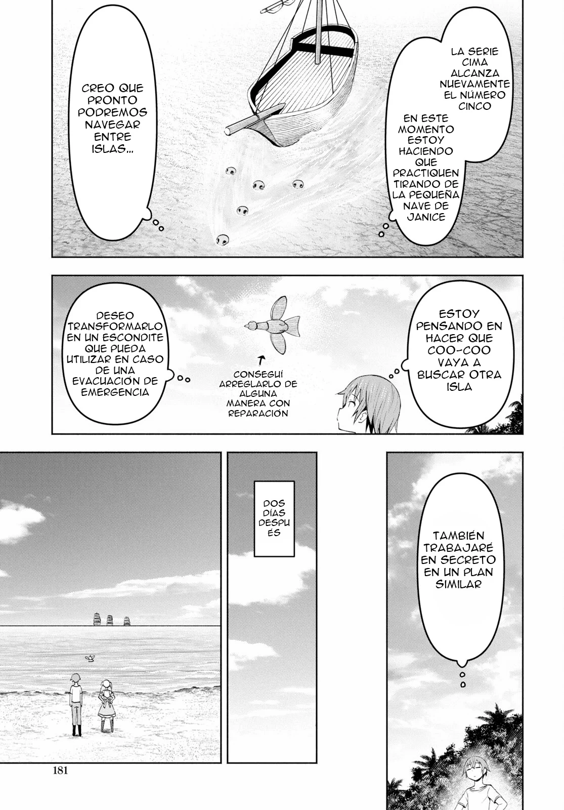 Dungeon Tou de Yadoya wo Yarou! Souzou Mahou wo Moratta Ore no Hosoude Hanjouki Capítulo 36 - Page 15
