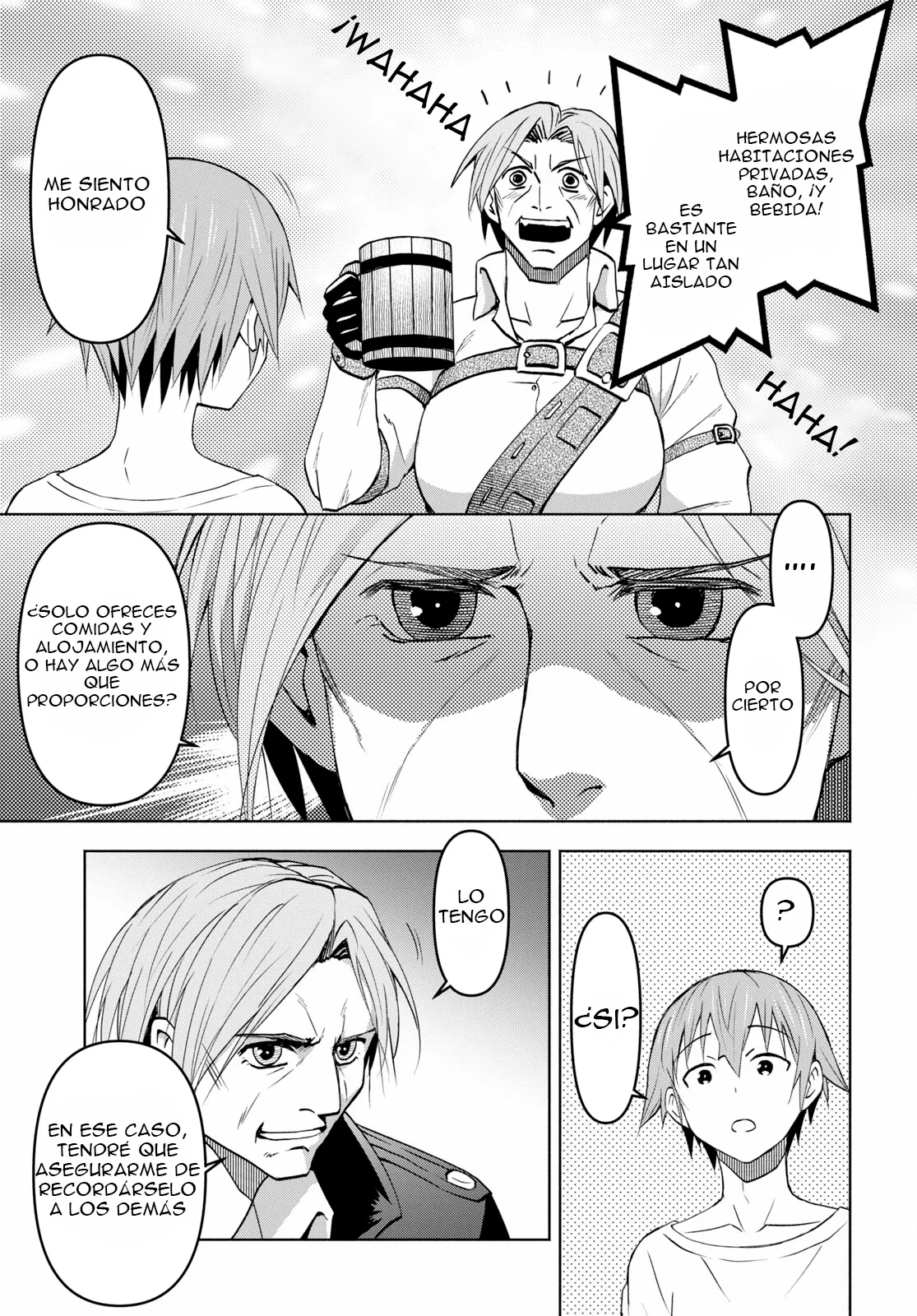 Dungeon Tou de Yadoya wo Yarou! Souzou Mahou wo Moratta Ore no Hosoude Hanjouki Capítulo 36 - Page 25