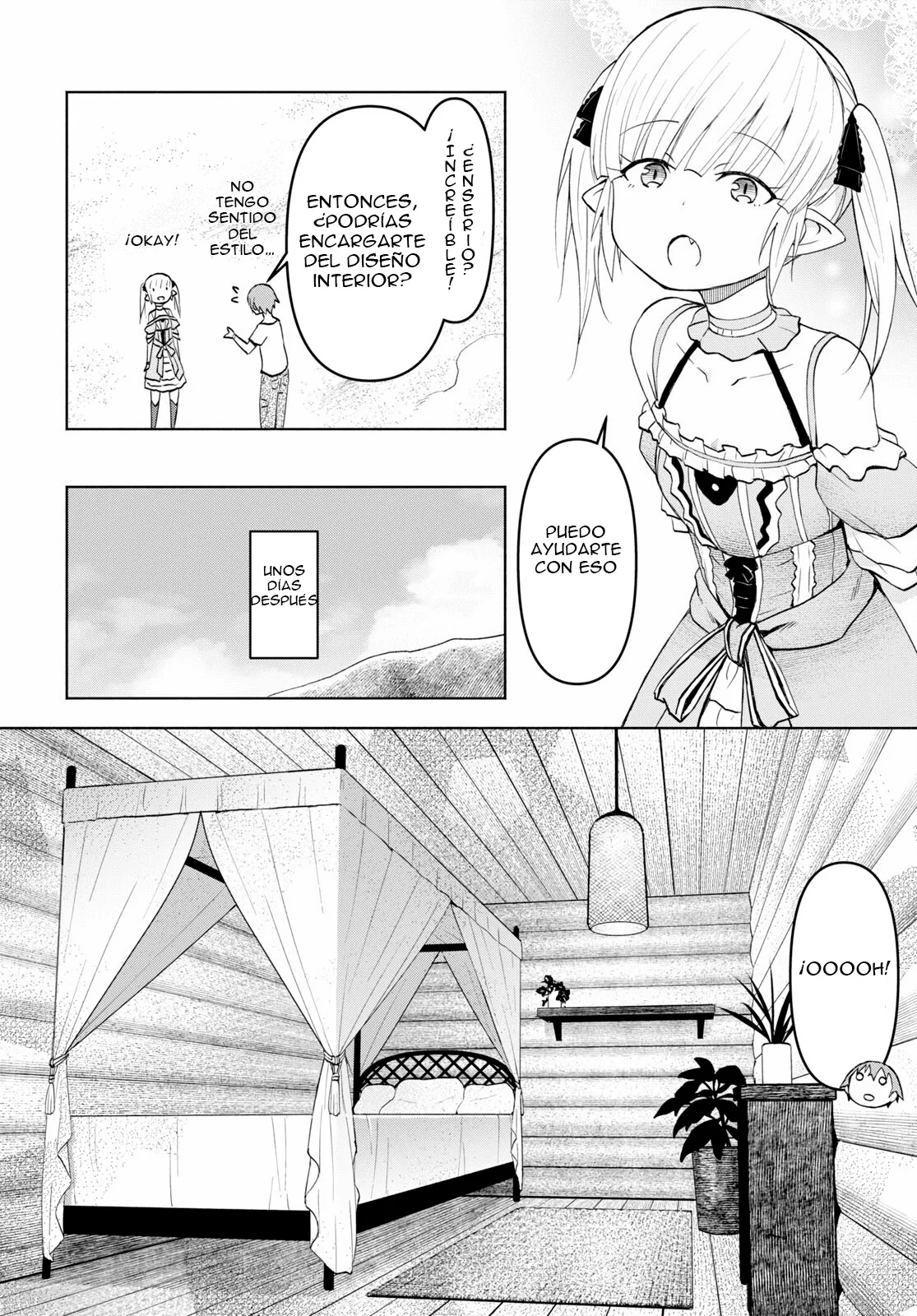 Dungeon Tou de Yadoya wo Yarou! Souzou Mahou wo Moratta Ore no Hosoude Hanjouki Capítulo 36 - Page 6