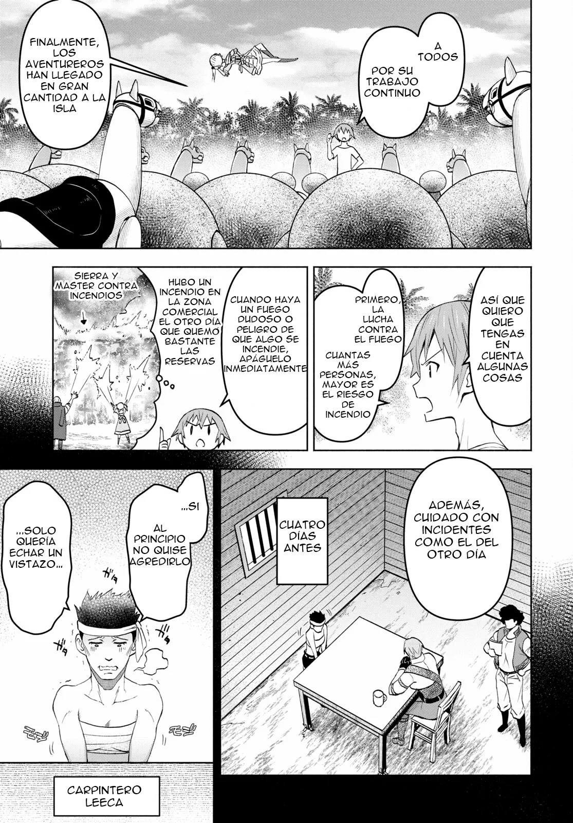 Dungeon Tou de Yadoya wo Yarou! Souzou Mahou wo Moratta Ore no Hosoude Hanjouki Capítulo 37 - Page 9